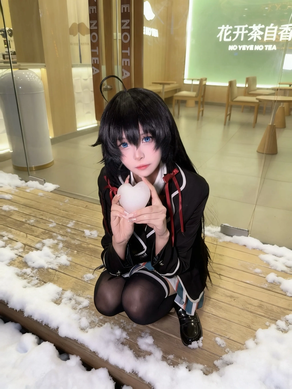 ảnh yukino yukinoshita cosplay dễ thương