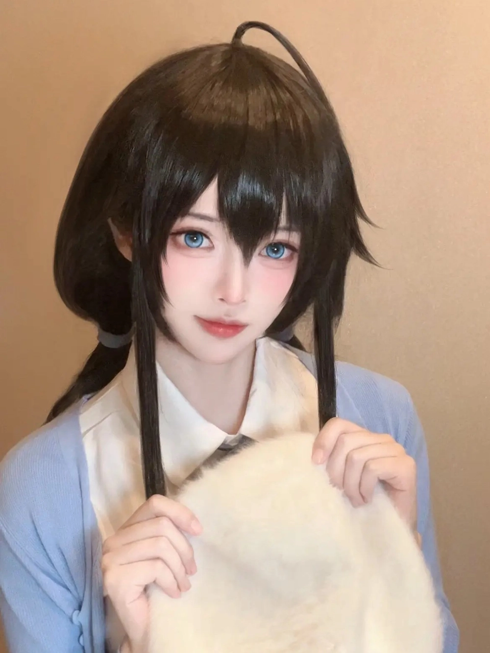 ảnh yukinoshita yukino cosplay chụp studio