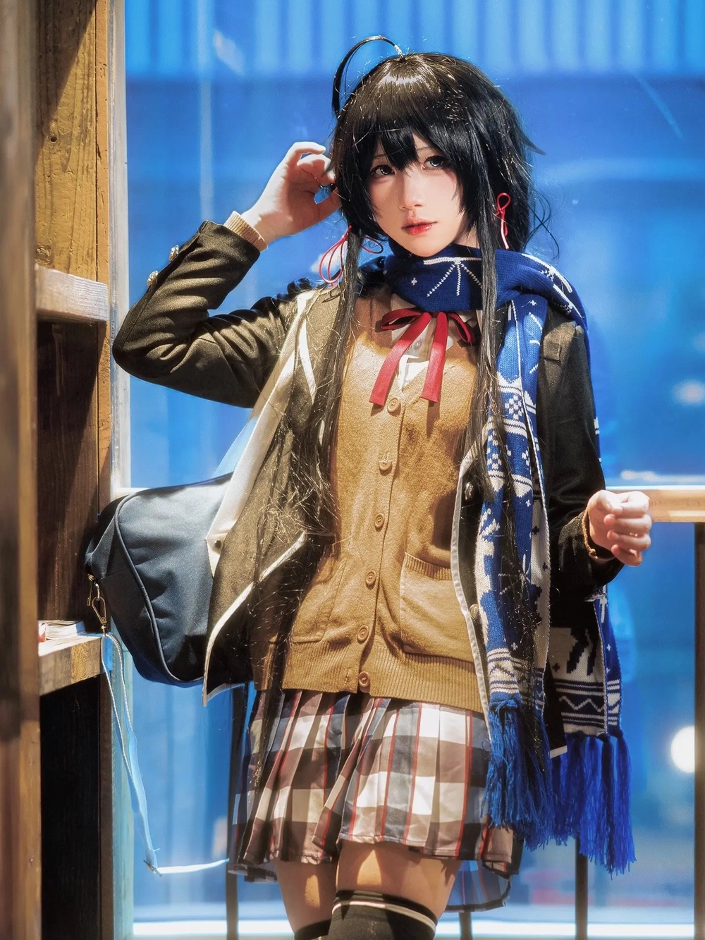 ảnh yukinoshita yukino cosplay sắc nét