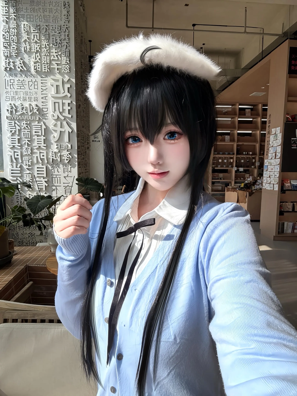 ảnh yukinoshita yukino cosplay xinh