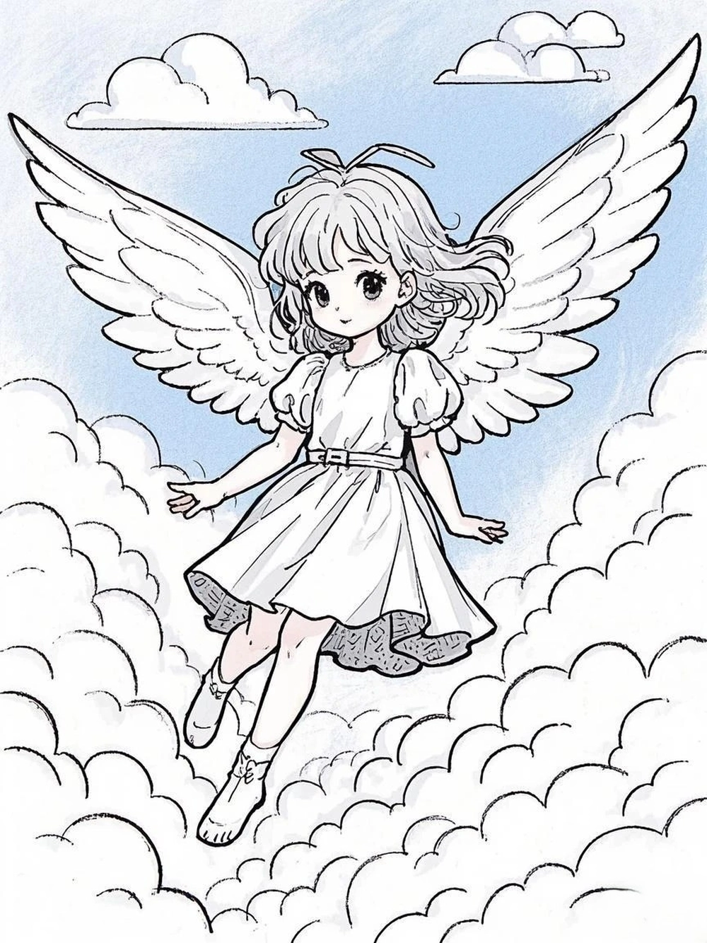 anime fantasy ảnh thiên thần sa ngã anime