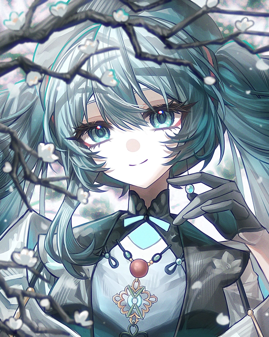 anime miku vẽ theo phong cách mới