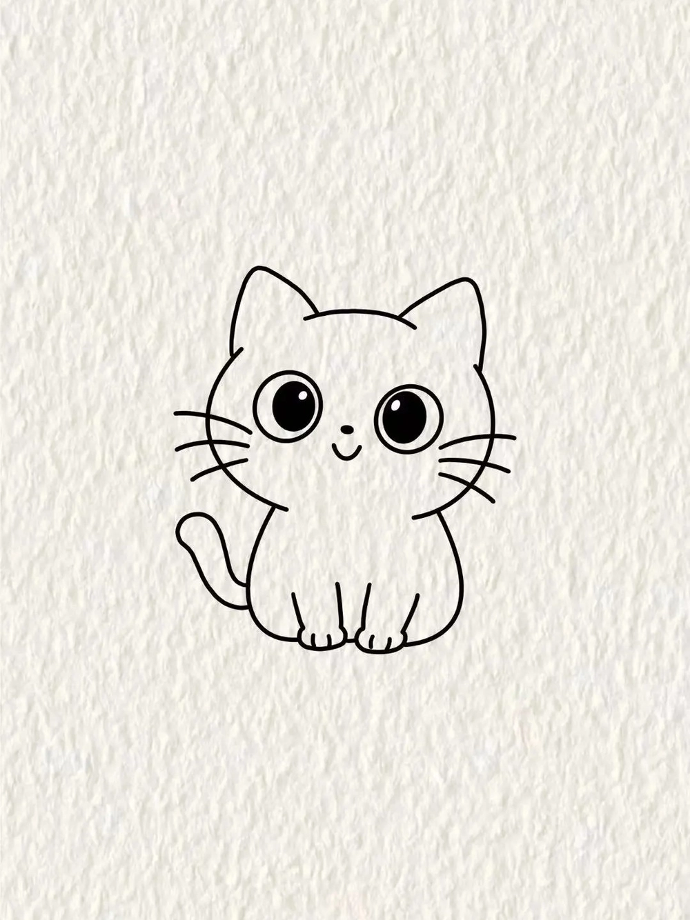 cách vẽ mèo anime nhanh gọn