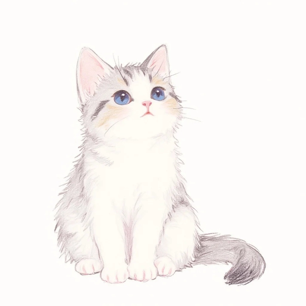 cách vẽ mèo anime sáng tạo