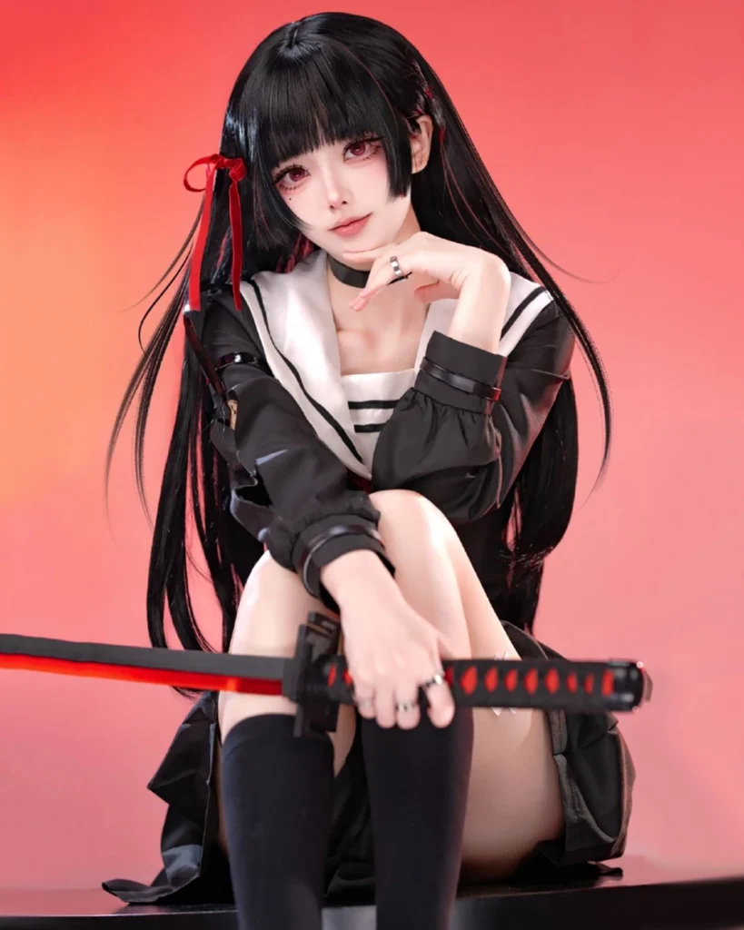 chisa wuthering waves cosplay anime
