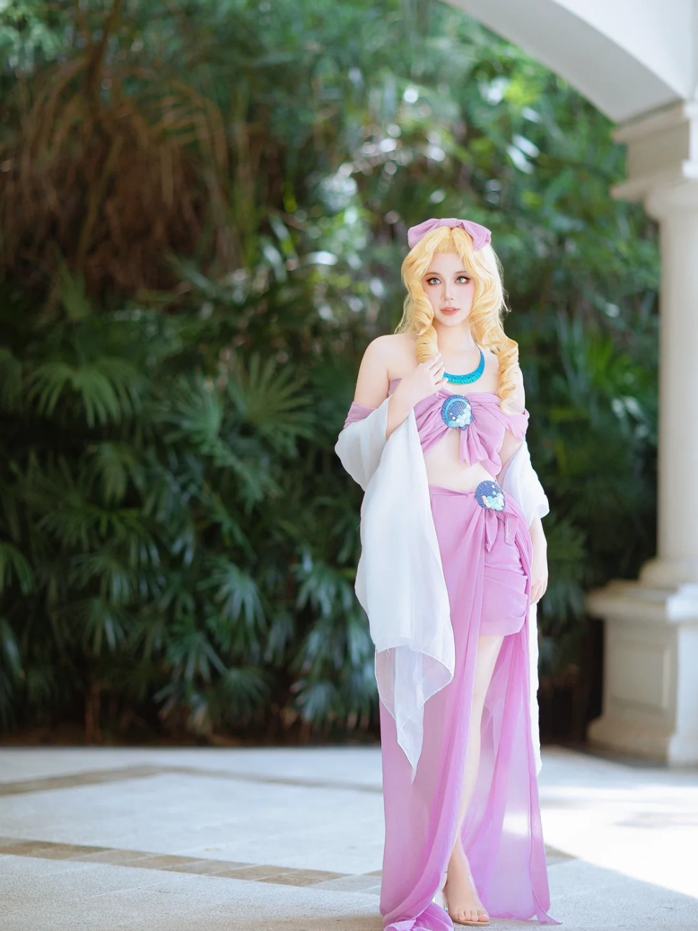 cosplay aphrodite concept nữ thần
