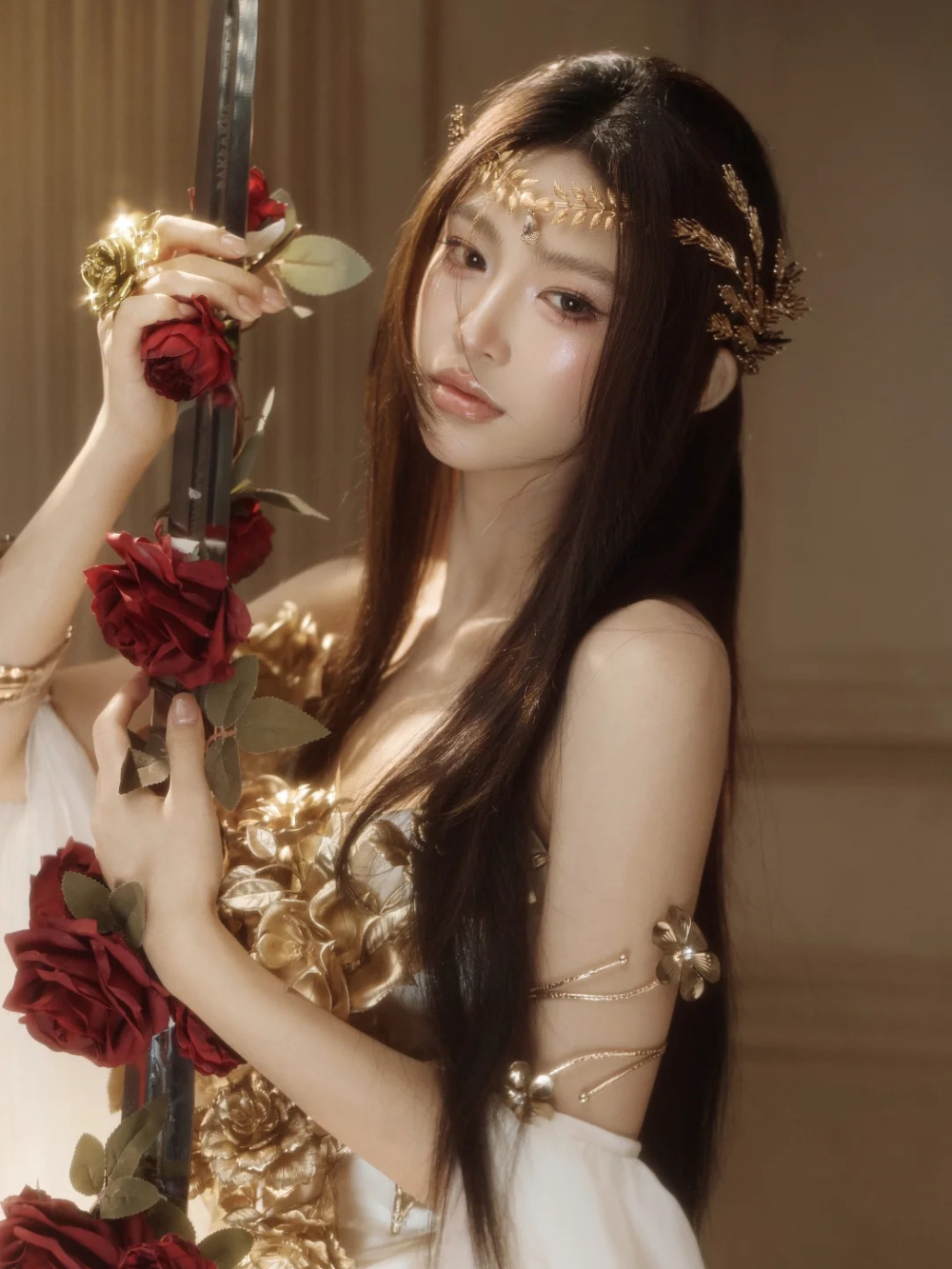 cosplay aphrodite nghệ thuật châu âu
