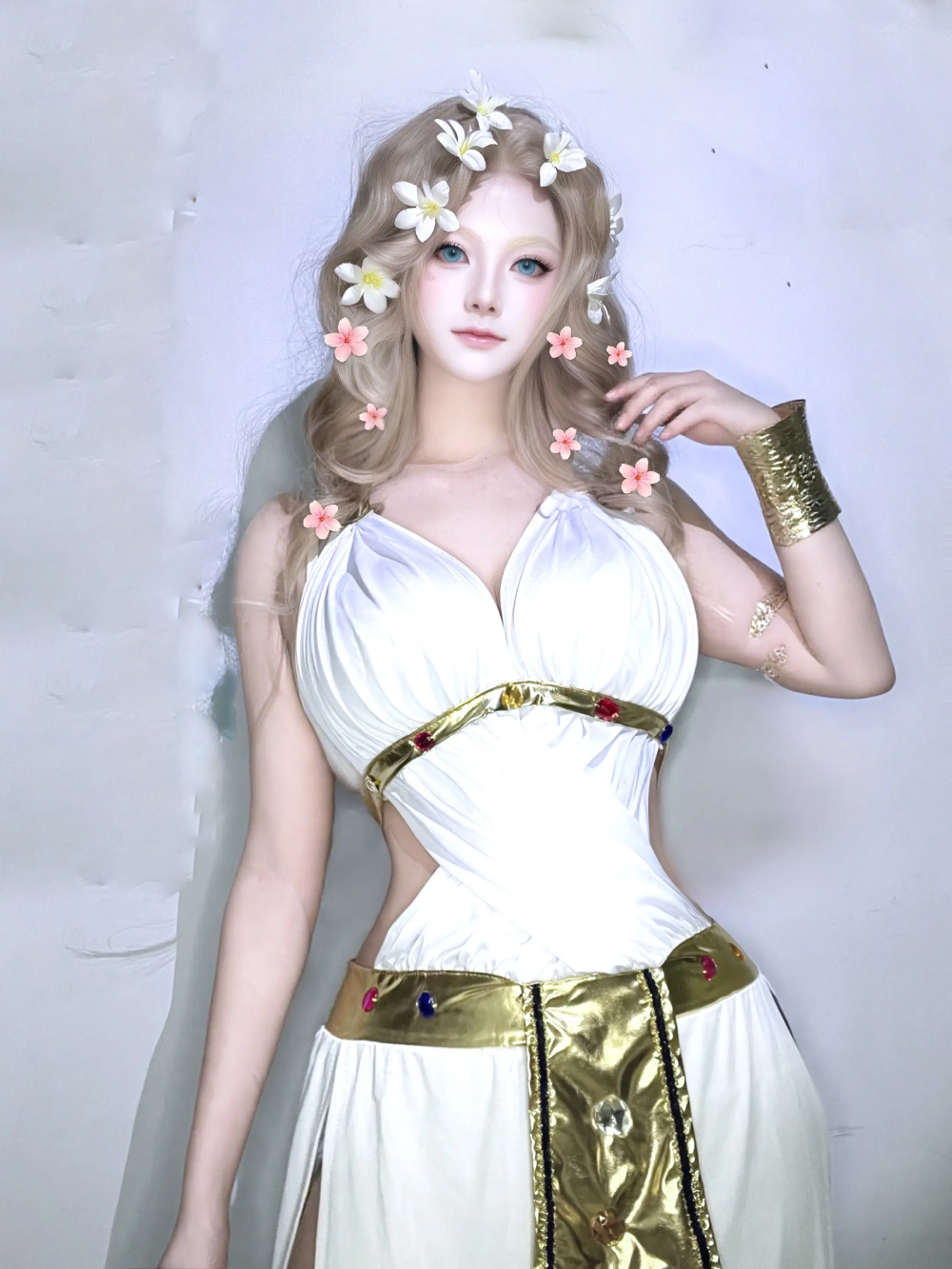 cosplay aphrodite nữ thần tình yêu