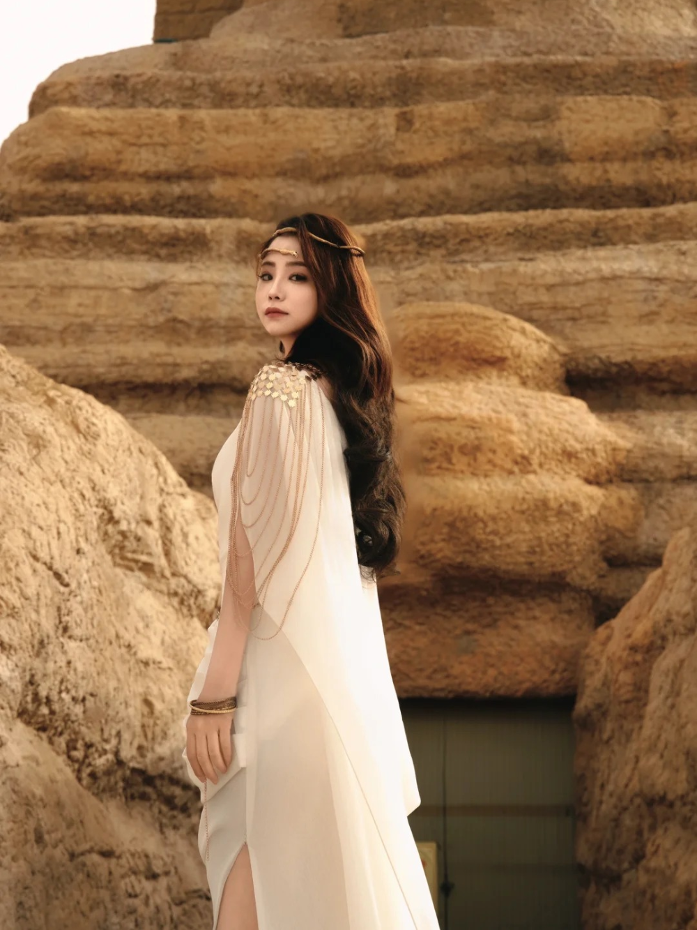 cosplay aphrodite tạo hình nữ thần