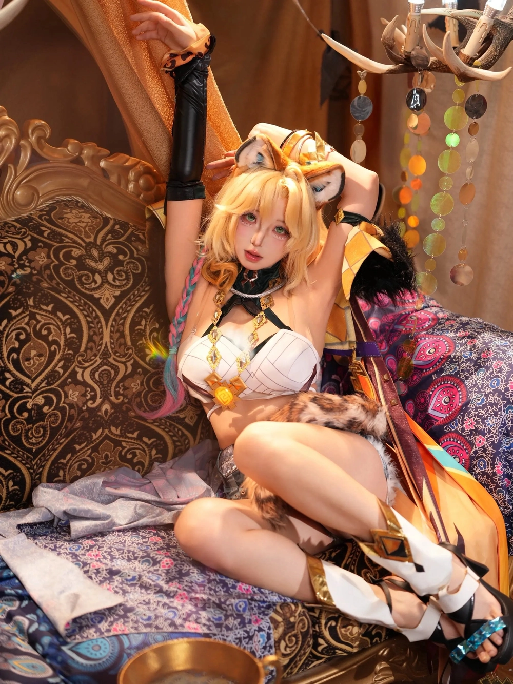 cosplay nhân vật genshin impact xilonen cosplay