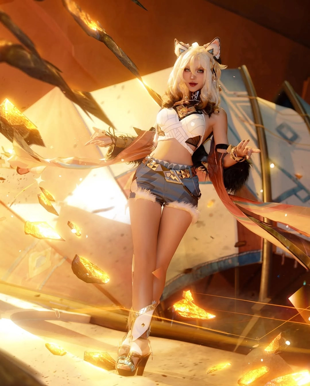 genshin impact cosplay xilonen cosplay