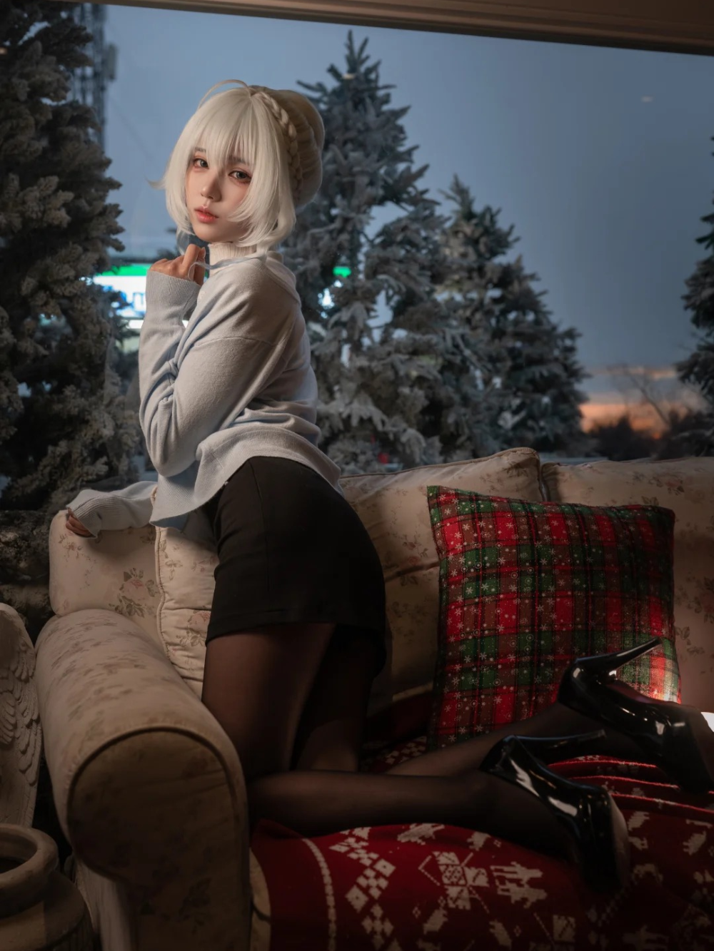 hình Mifuyu Yukino cosplay chuẩn tạo hình