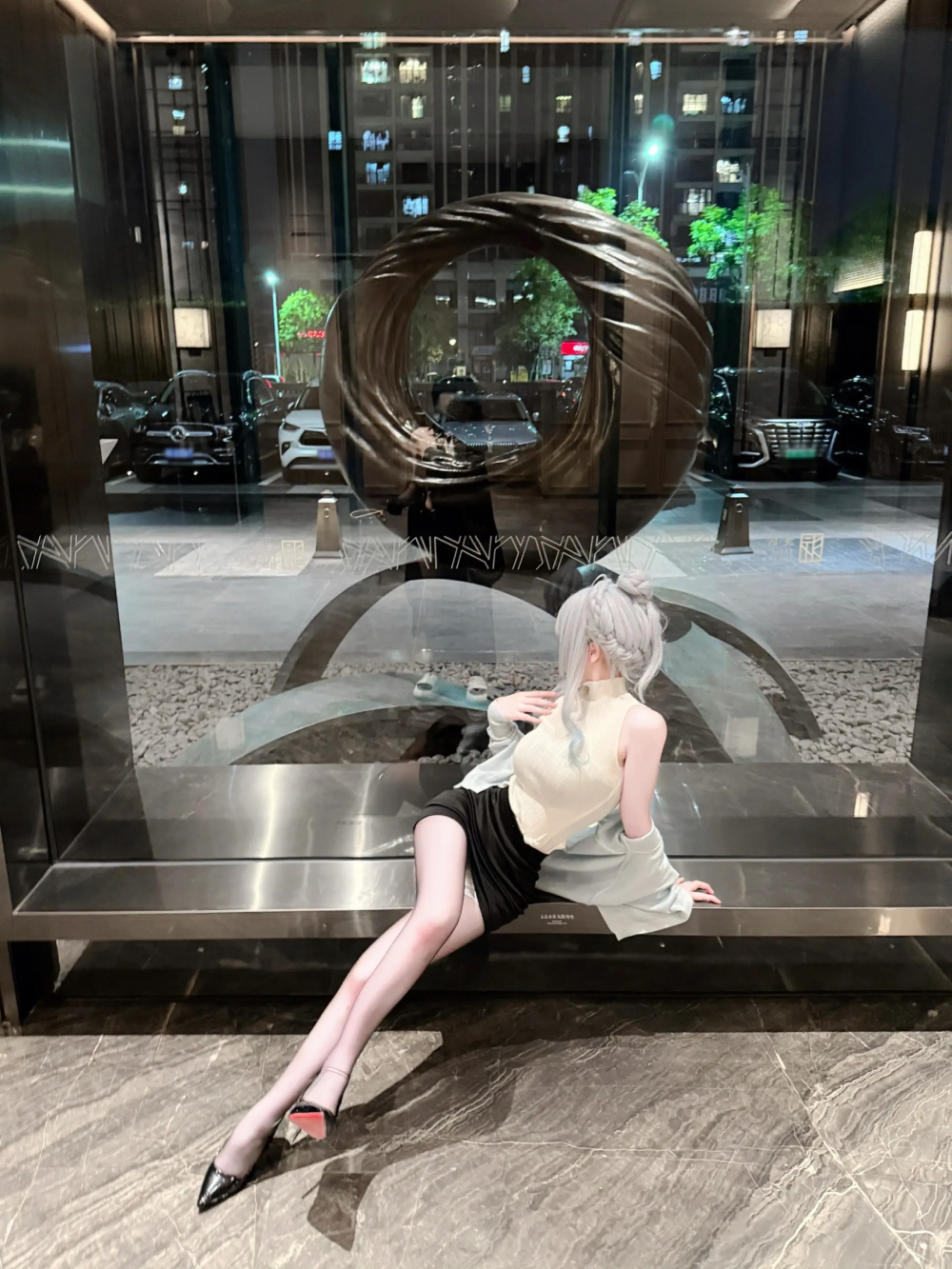 hình Mifuyu Yukino cosplay phong cách anime