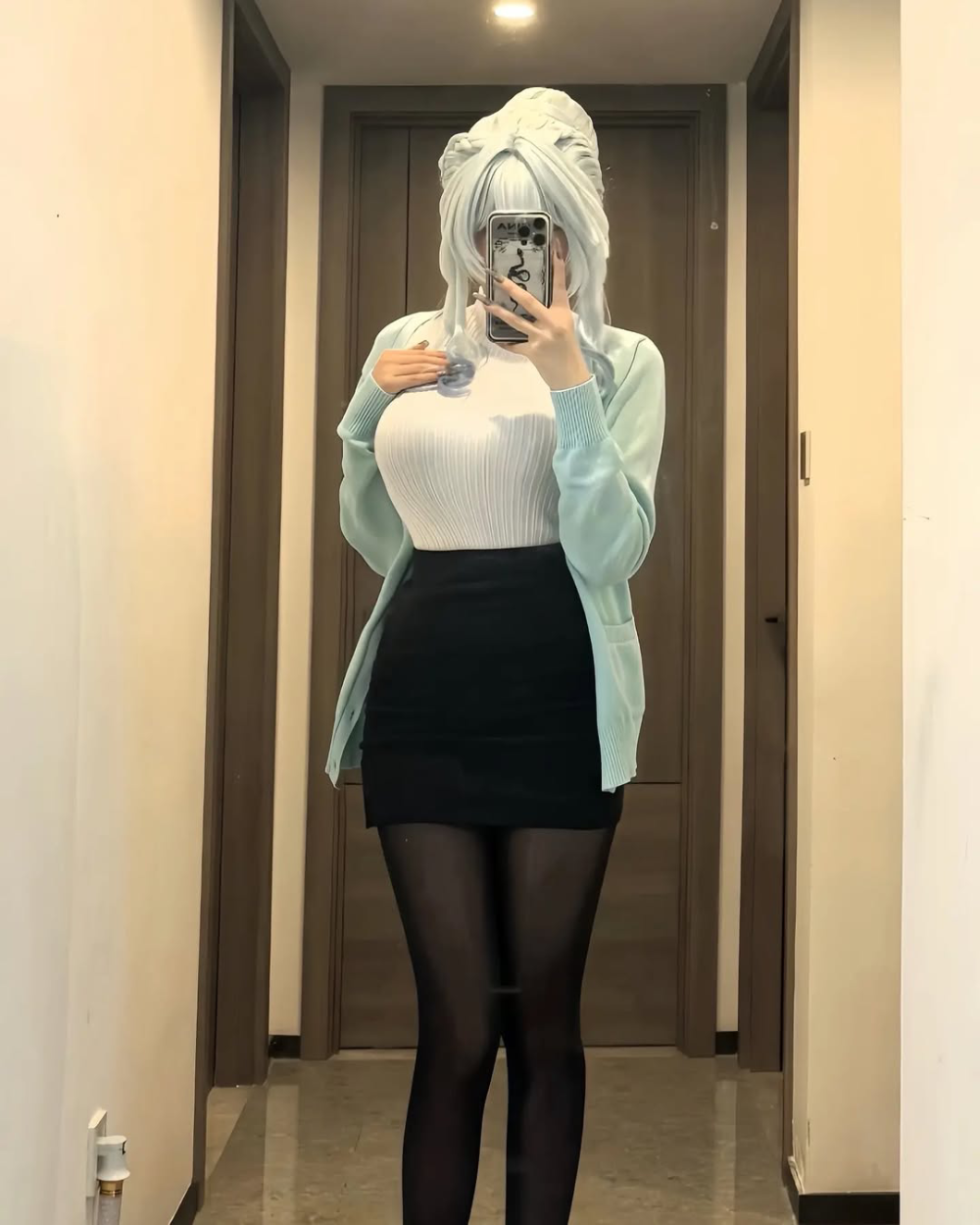 hình ảnh cosplay Mifuyu Yukino full HD