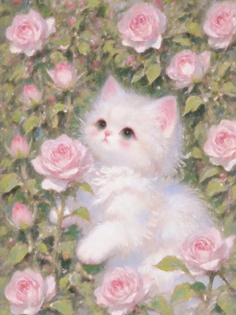 hình vẽ con mèo anime dễ vẽ