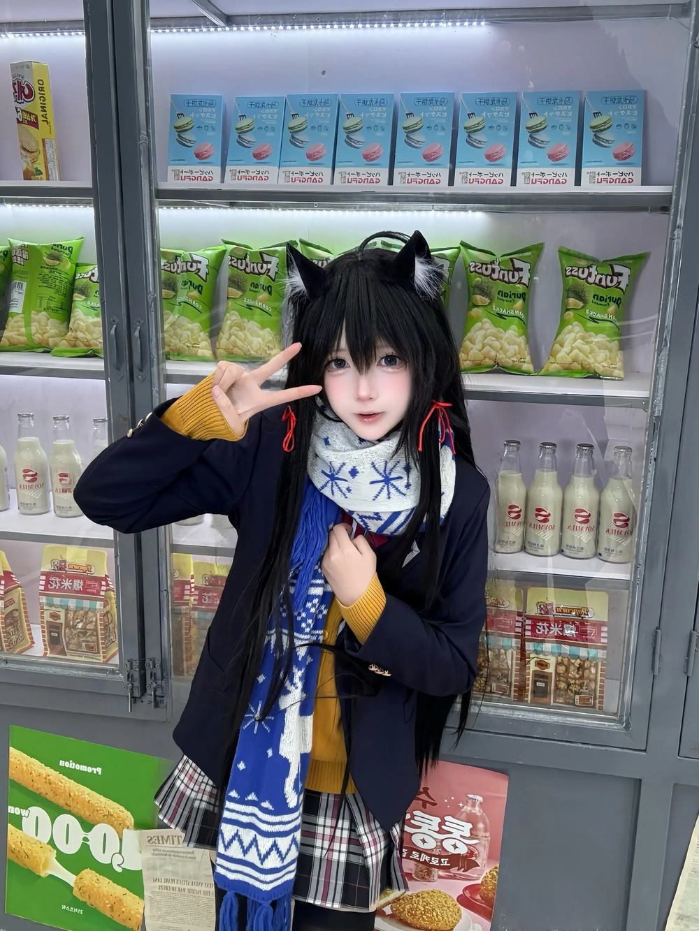 hình yukino yukinoshita cosplay nghệ thuật