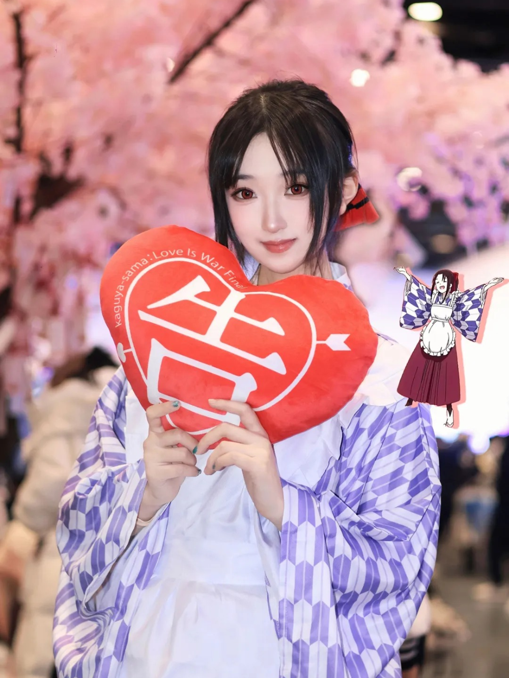 kaguya cosplay phong cách dễ thương