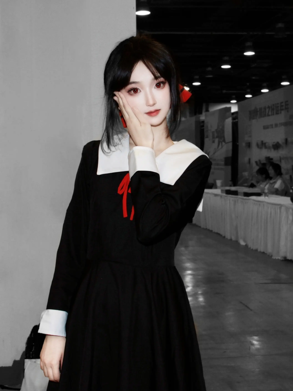 kaguya cosplay tạo hình chuẩn anime