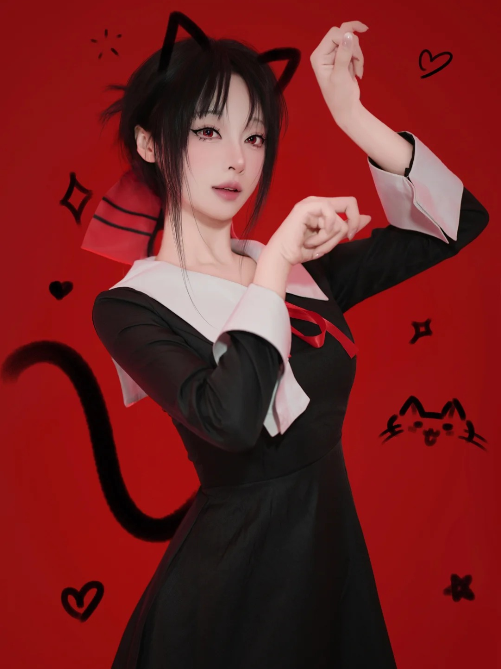 kaguya cosplay tạo hình nhân vật