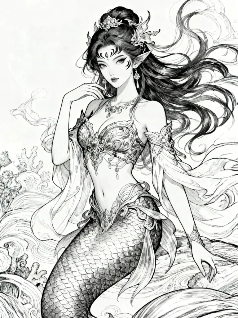 sưu tầm hình ảnh nàng tiên cá đẹp nhất 4k