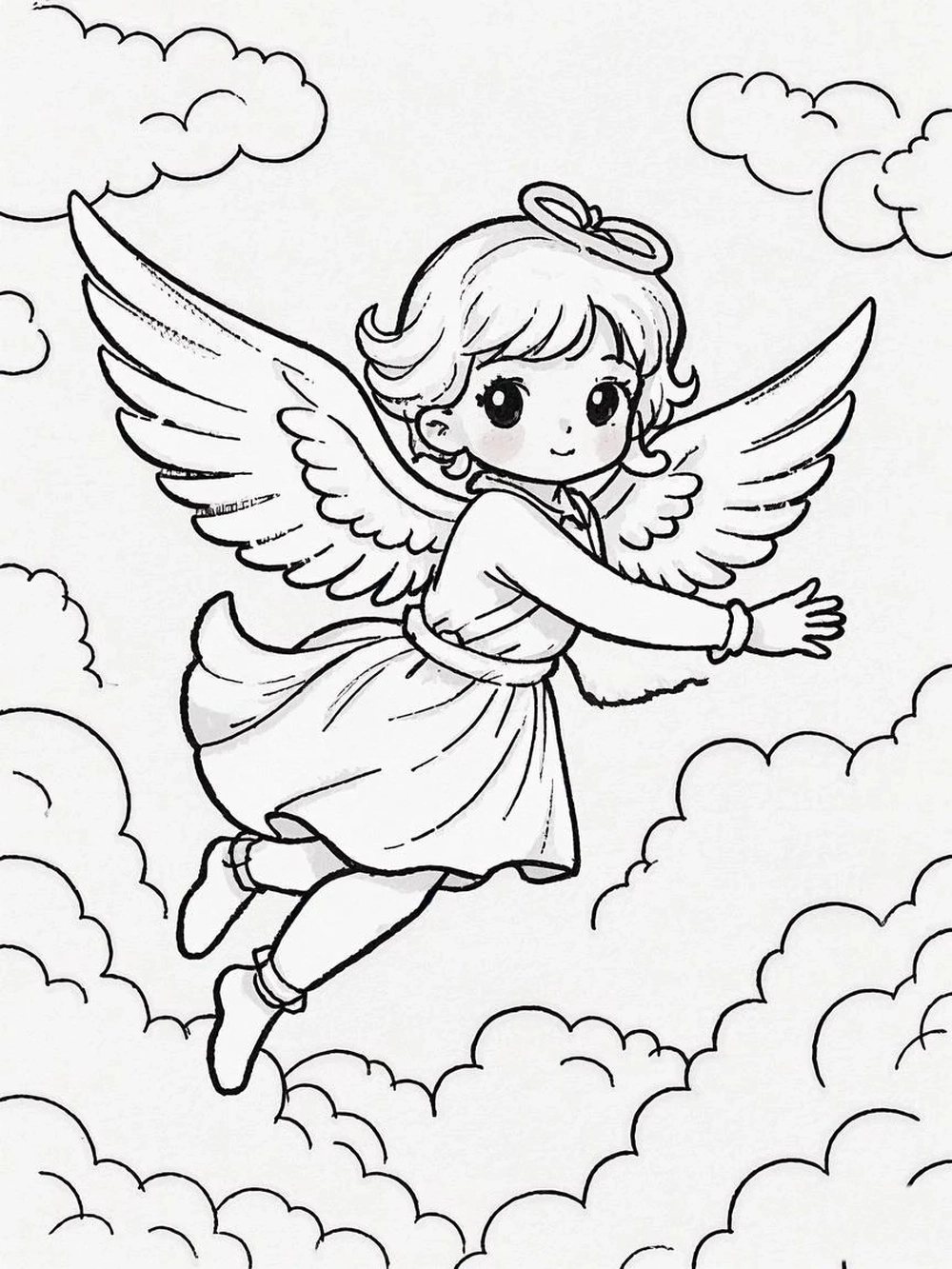 tác phẩm nghệ thuật vẽ thiên thần sa ngã u tối