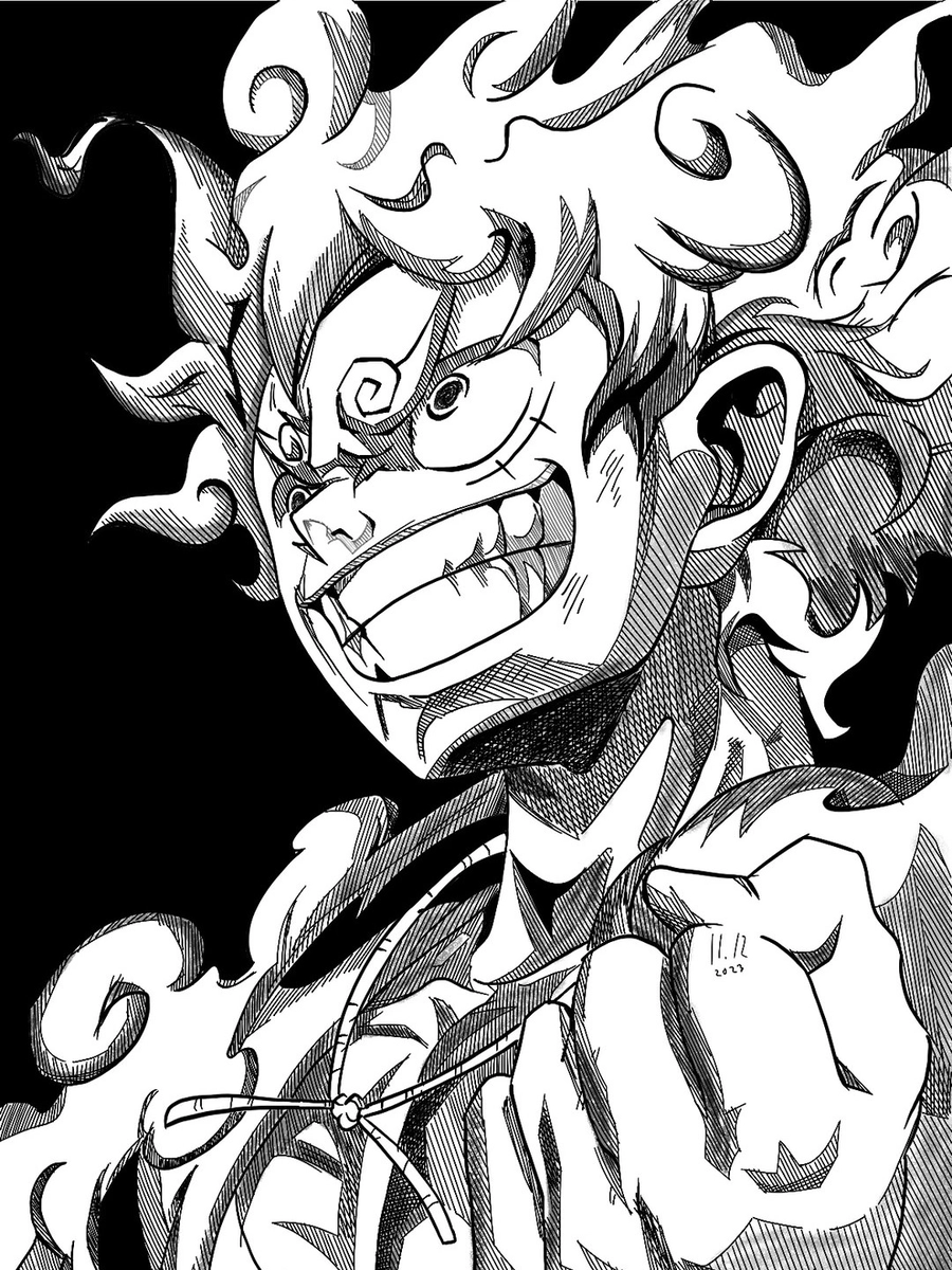 tuyển chọn ảnh hình vẽ anime luffy sắc nét