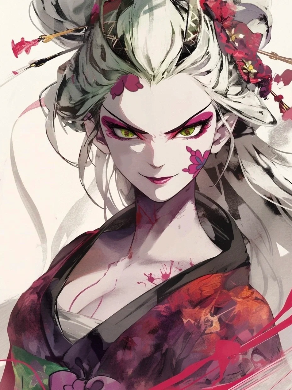 vẽ tranh cổ trang anime sáng tác