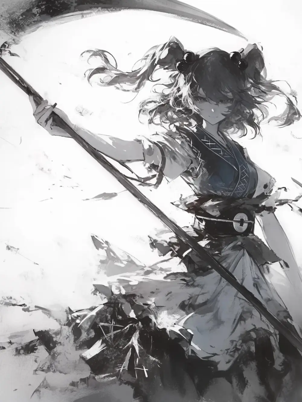 vẽ tranh cổ trang anime sáng tạo