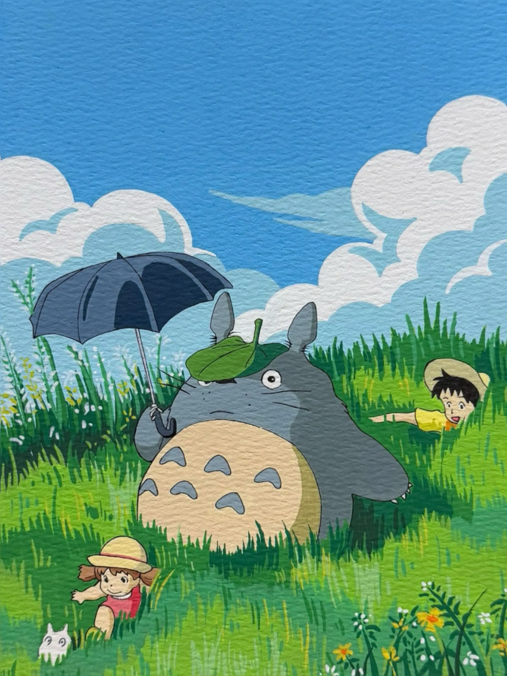 vẽ tranh phong cảnh nhật bản anime cổ điển