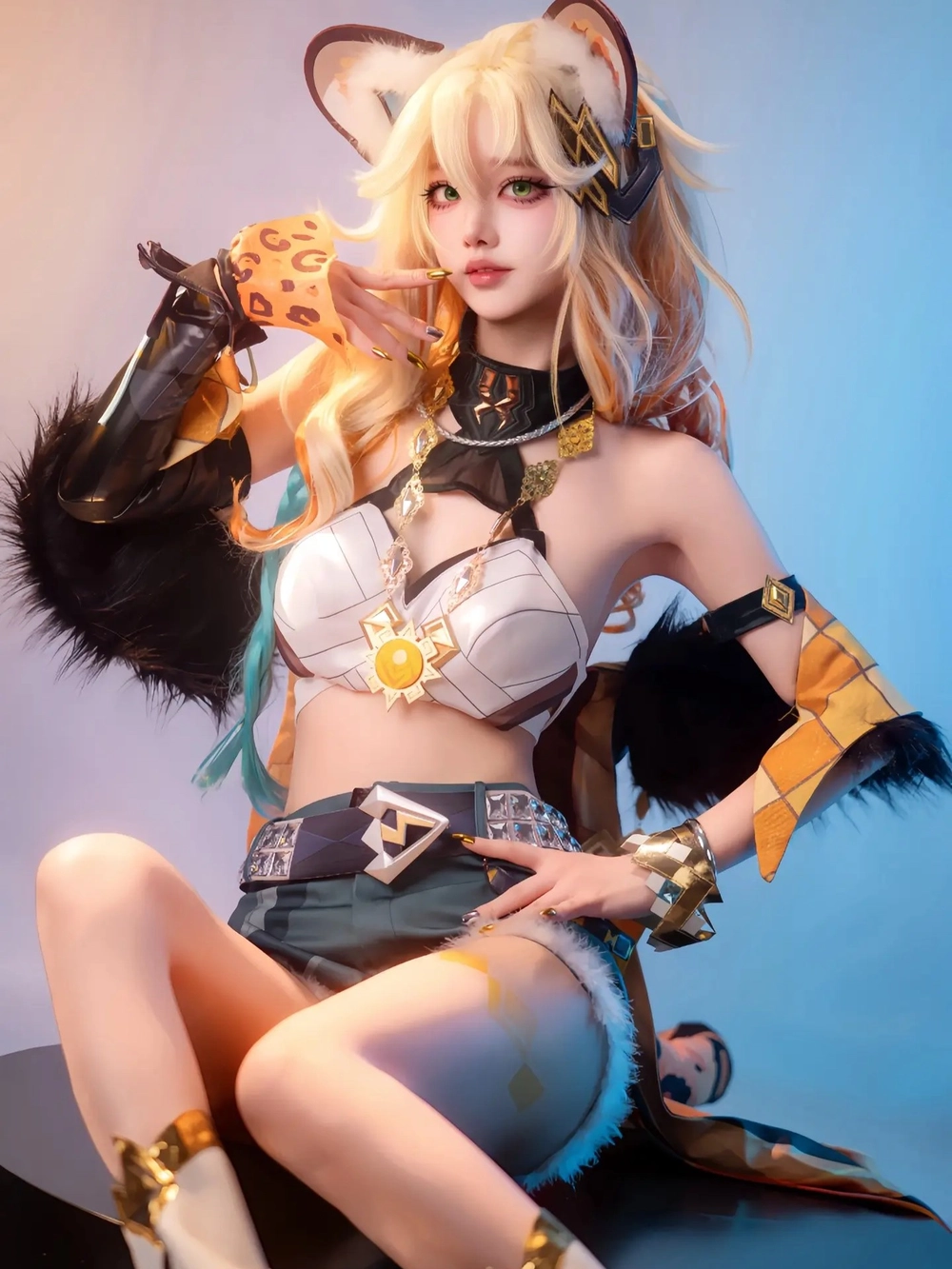 xilonen cosplay phong cách genshin