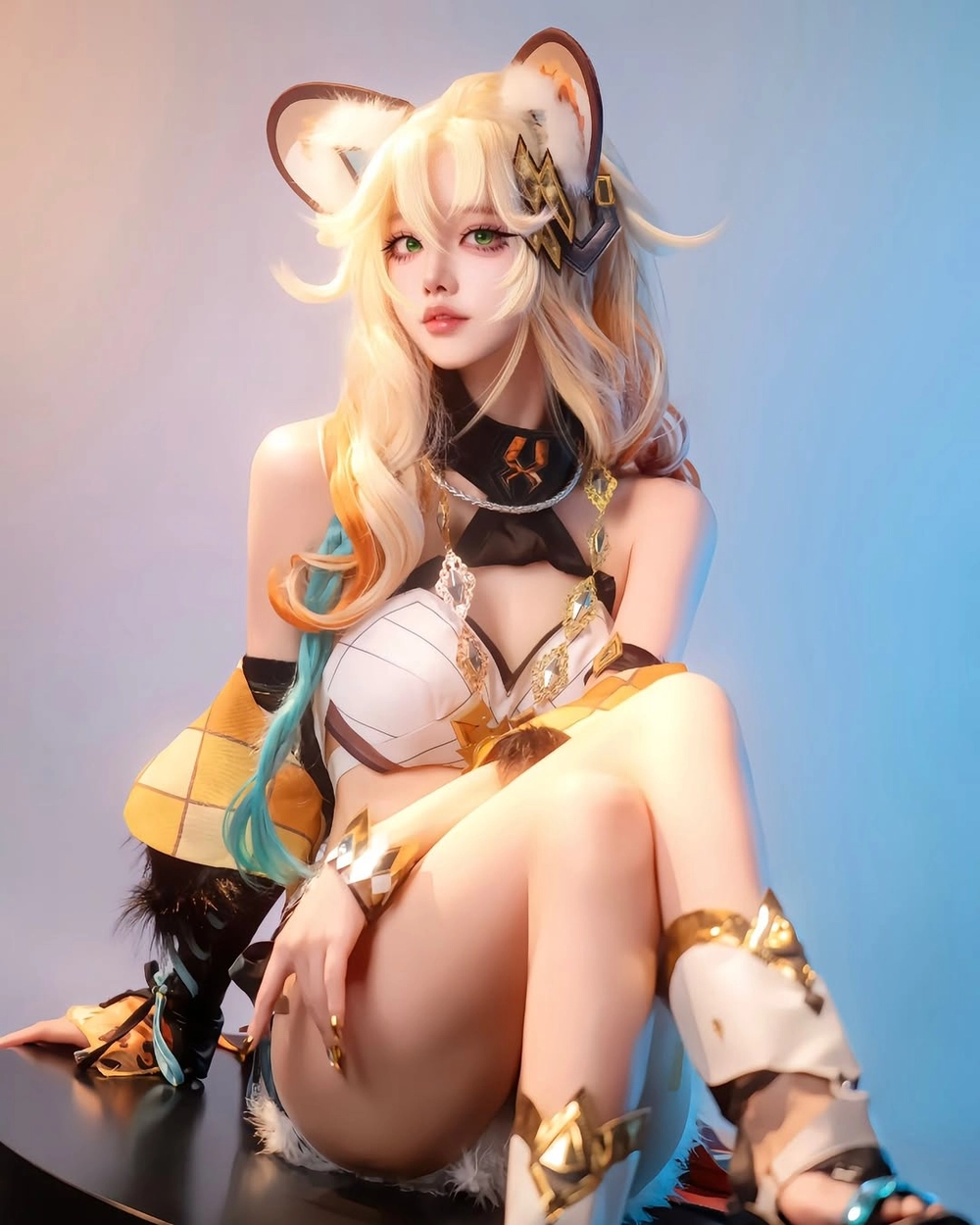 xinh đẹp xilonen cosplay nghệ thuật