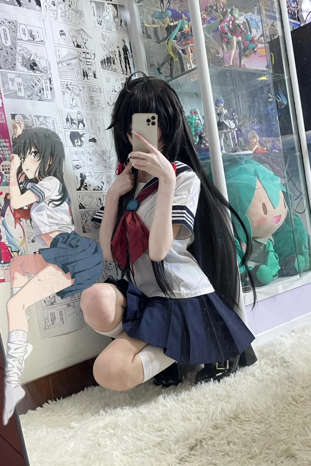 yukino yukinoshita cosplay ngoài trời