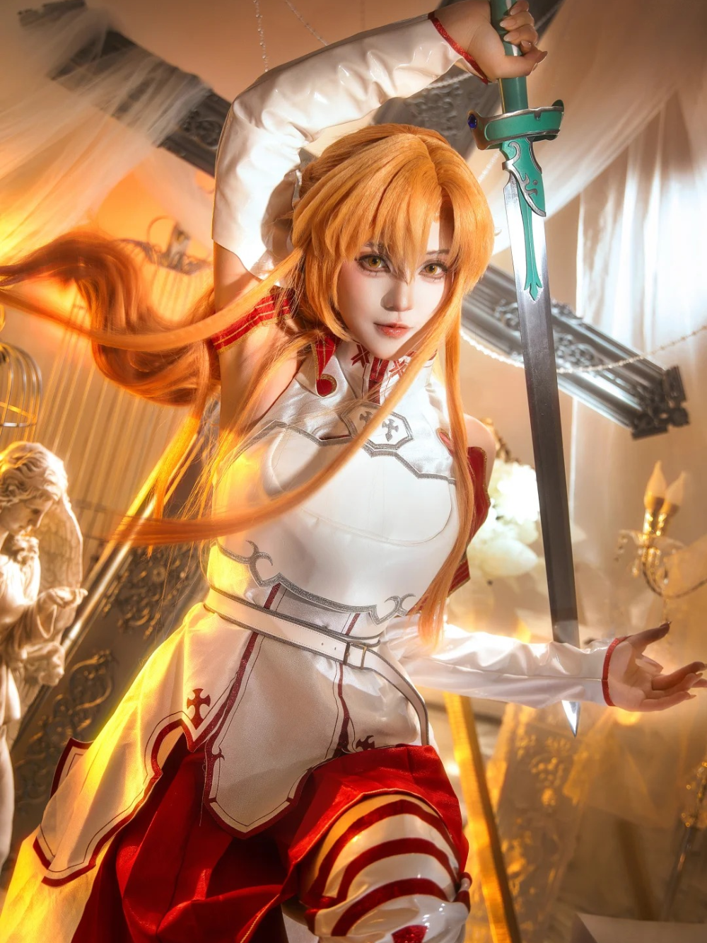 Cosplay anime asuna phiên bản mới