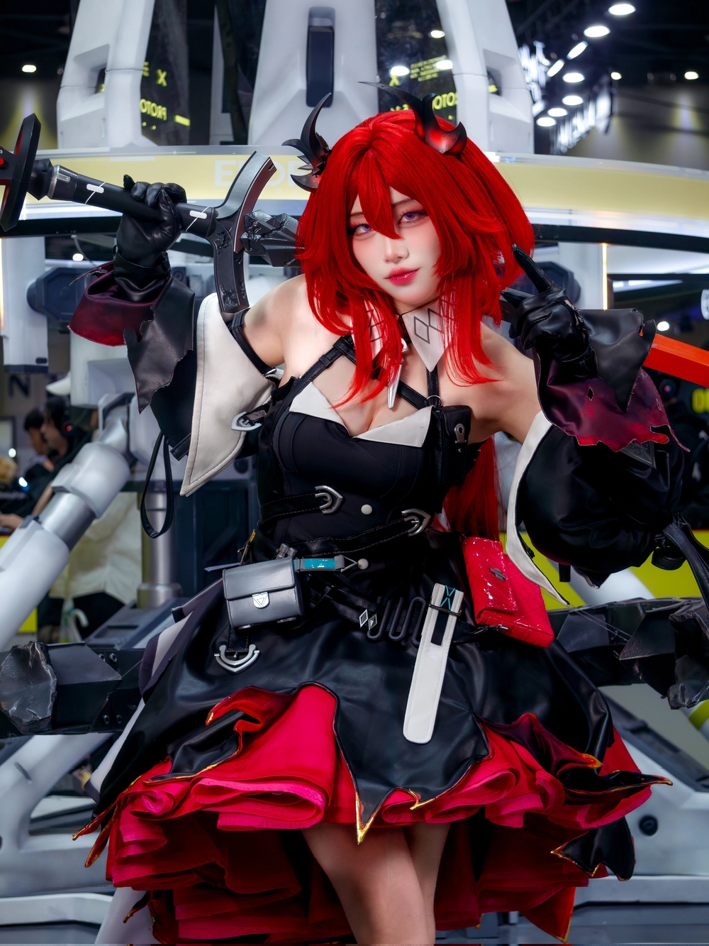 Laevatain Cosplay góc chụp nghệ thuật