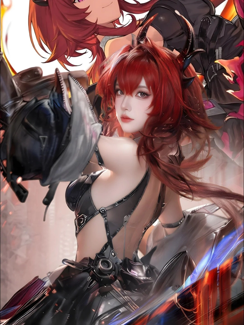 ảnh Laevatain Cosplay phong cách fantasy