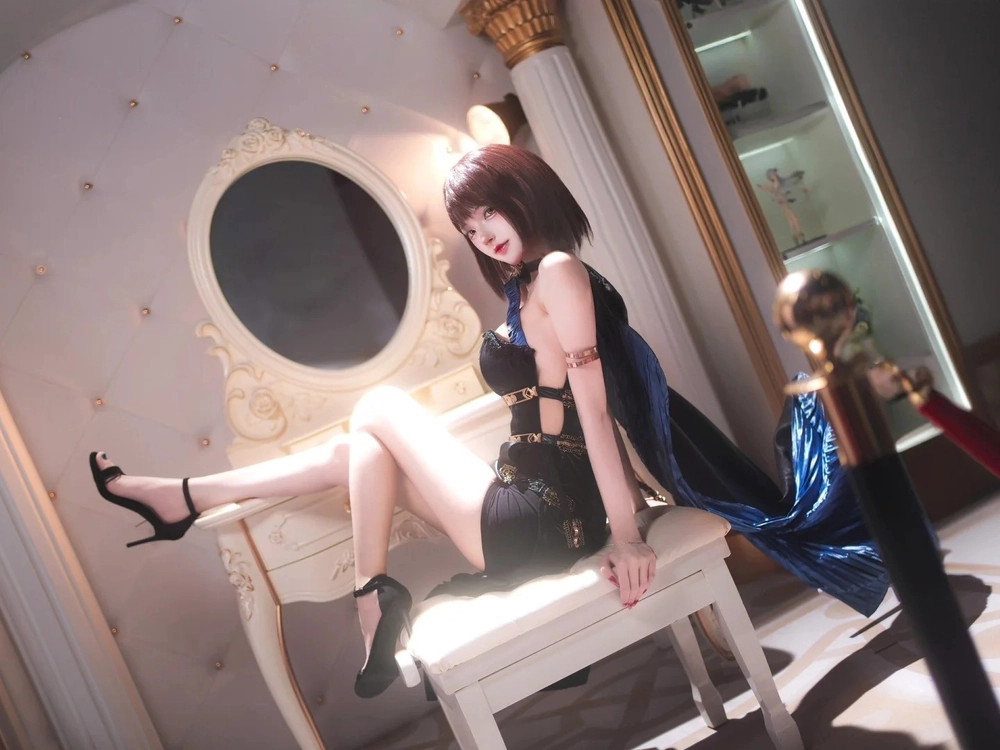 ảnh cosplay anime nữ phong cách fantasy huyền ảo