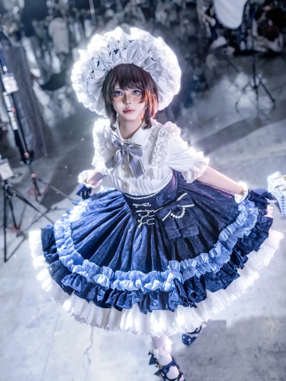 ảnh gái xinh cosplay nghệ thuật ánh sáng