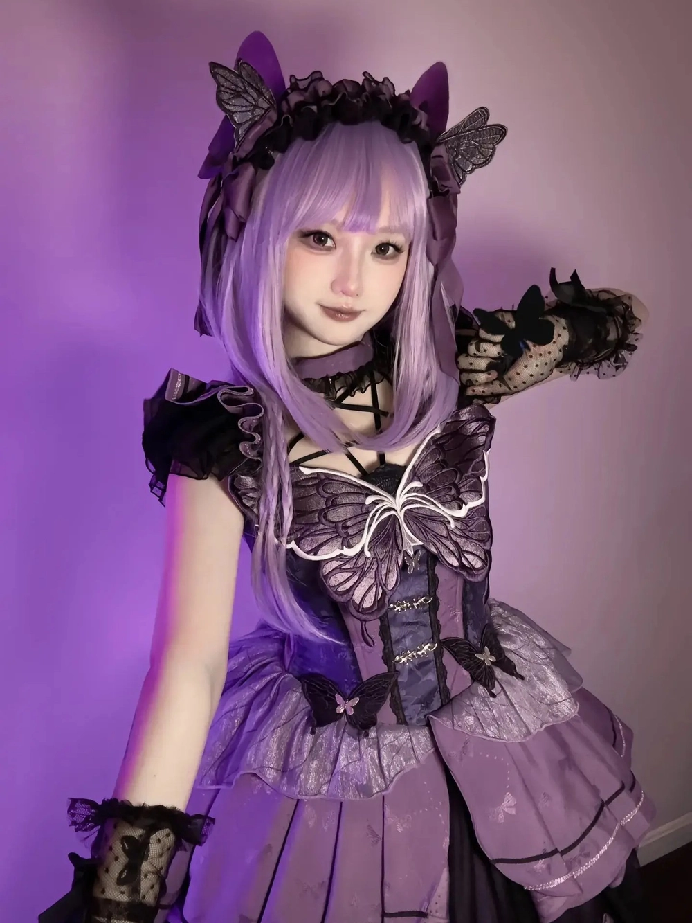 ảnh gái xinh cosplay tone màu pastel