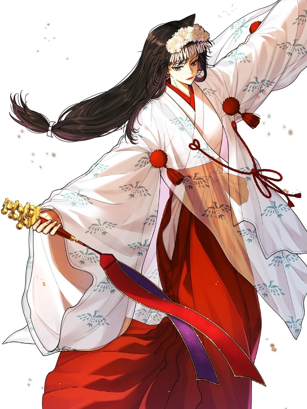 ảnh vẽ anime kimono concept nhật bản