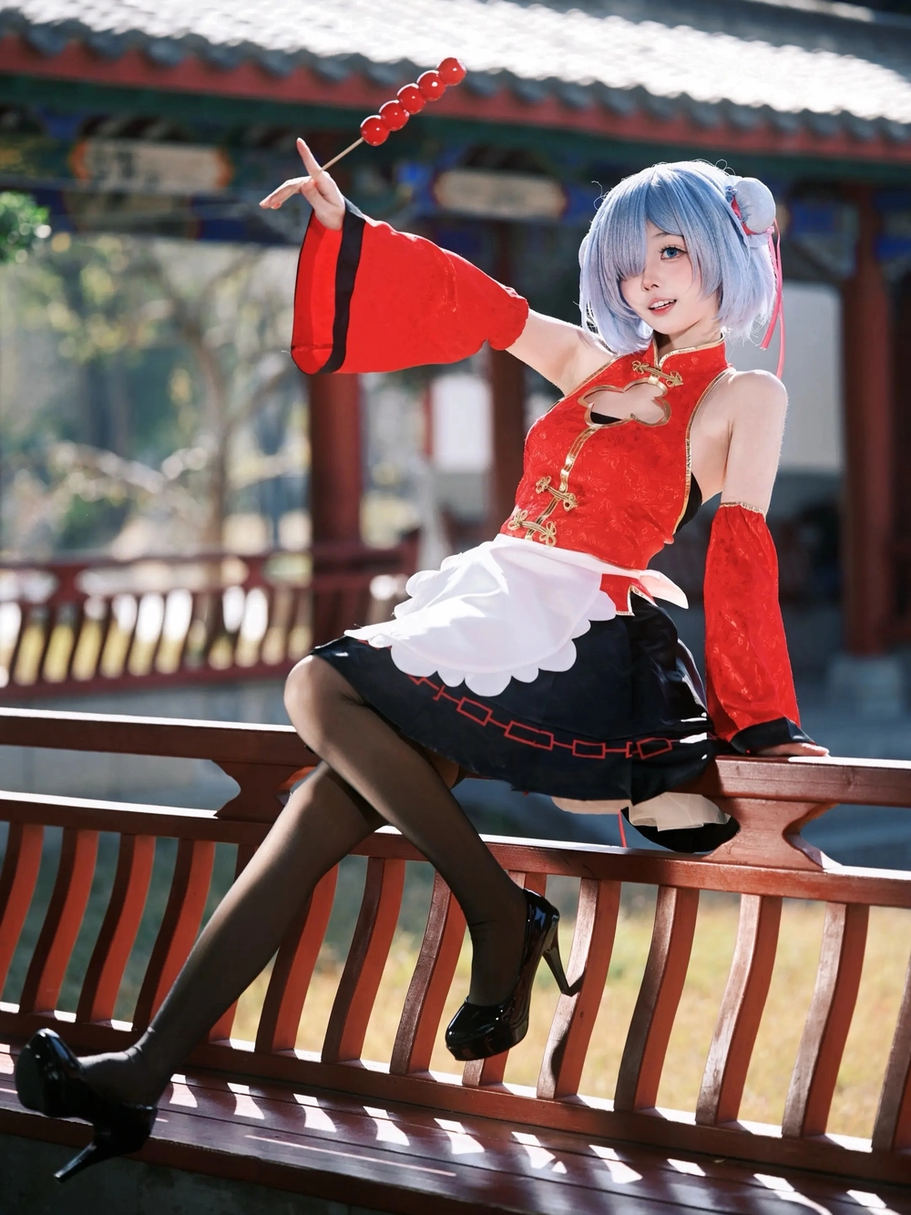 anime gái cosplay style cổ trang