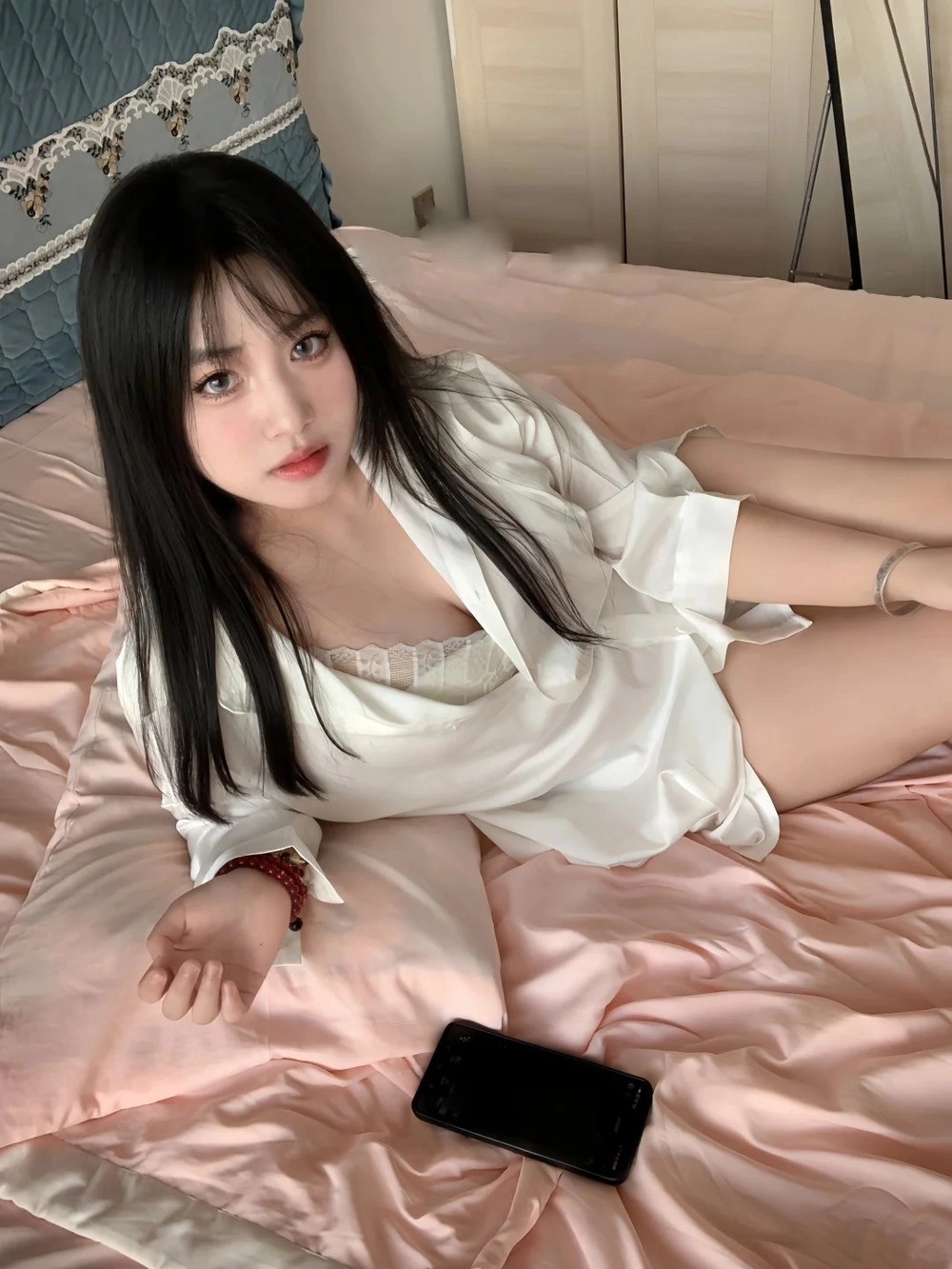 concept học đường cosplay đồ ngủ nữ sinh năng động