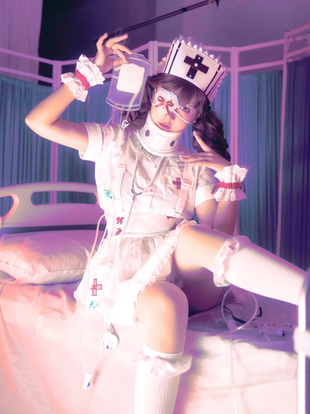 cosplay nữ y tá phong cách nhật bản