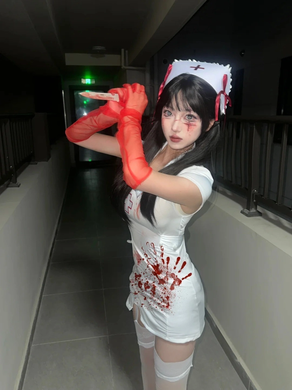 đồ cosplay y tá phong cách hàn quốc