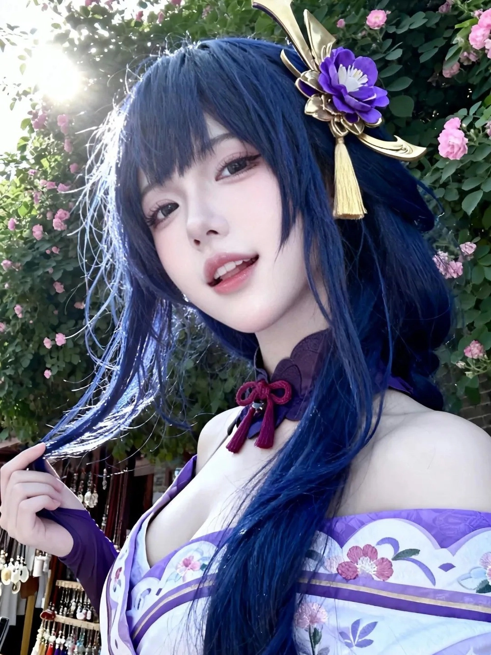 gái cosplay đáng yêu tóc ngắn
