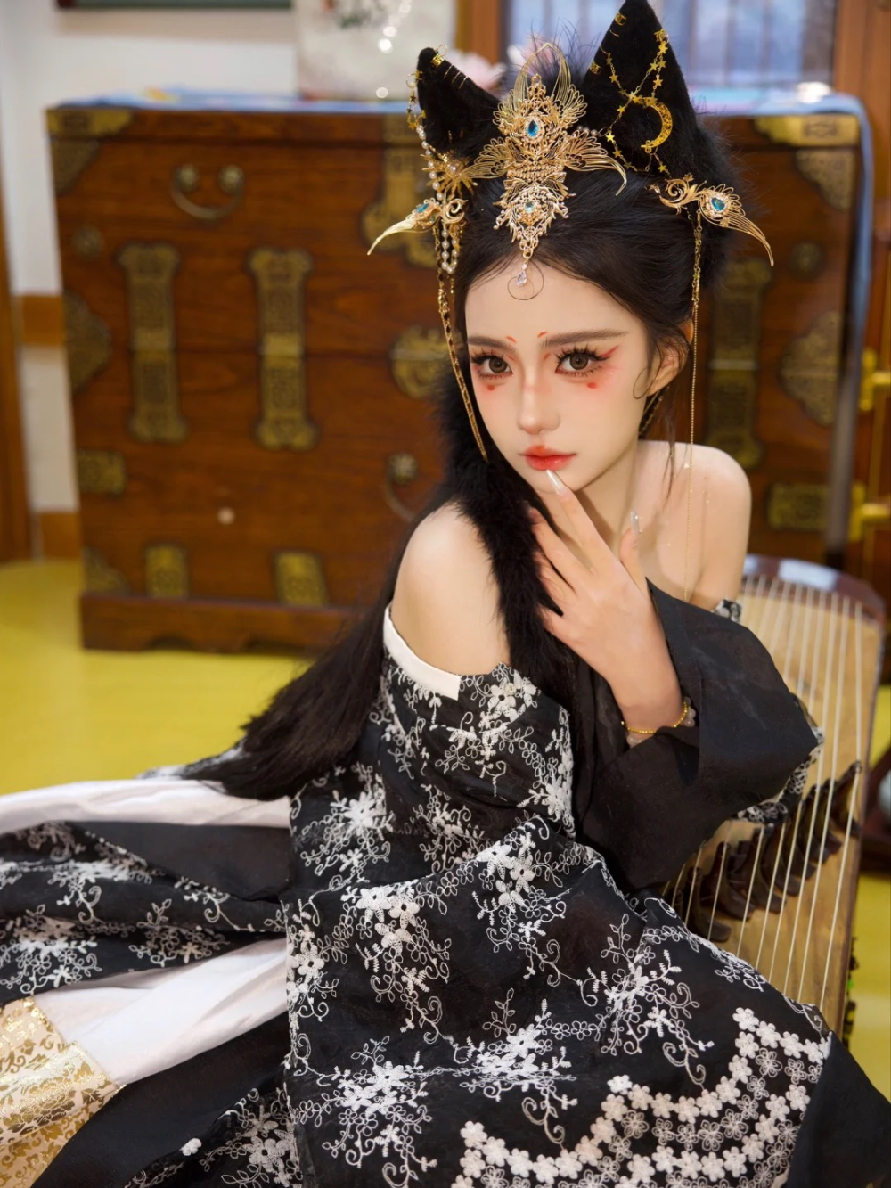 gái trung quốc cosplay cổ trang đẹp dịu dàng
