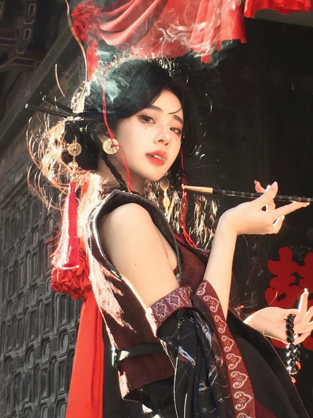 gái trung quốc cosplay cổ trang dịu dàng nữ tính