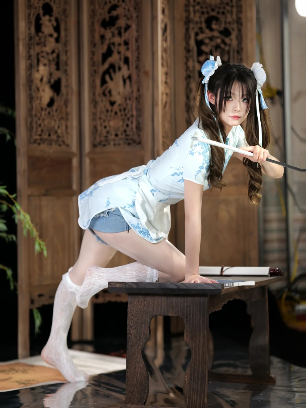 gái trung quốc cosplay phong cách cổ điển