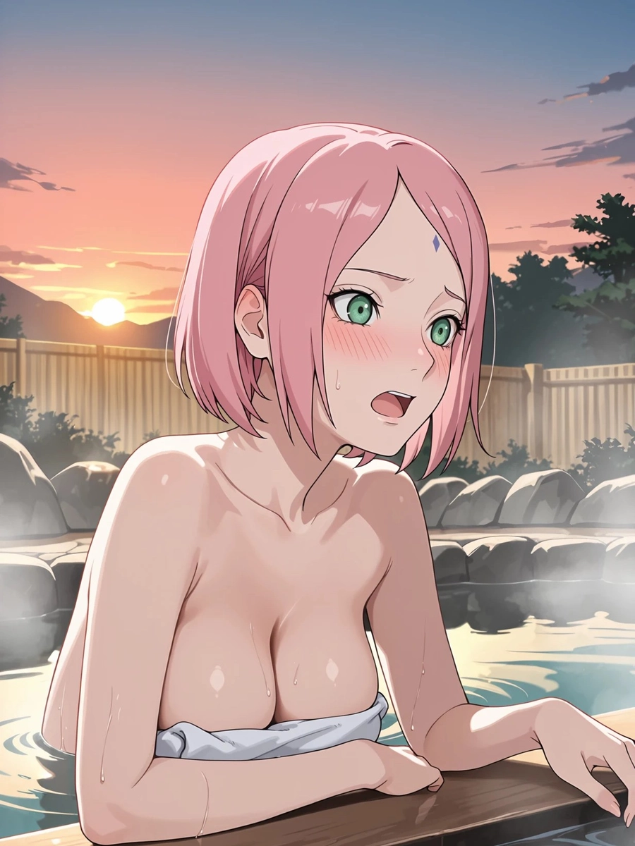 hentai sakura hot girl anime