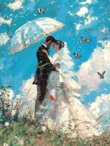 210+ Ảnh vẽ anime cô dâu đậm chất cổ tích và mộng mơ