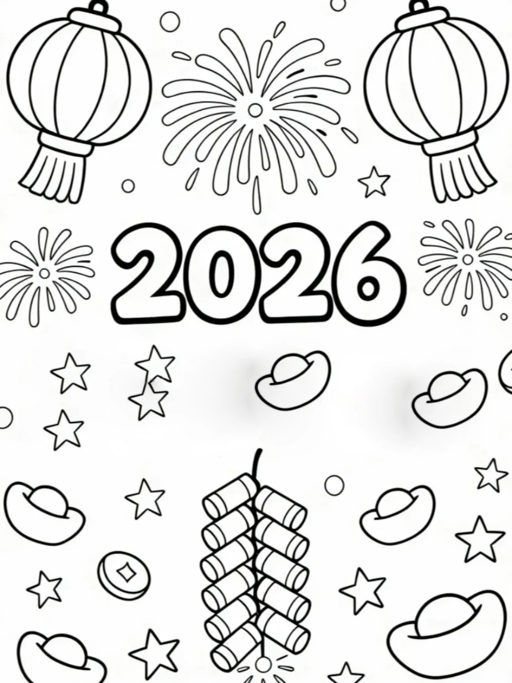 hình vẽ tranh ngày tết anime nghệ thuật